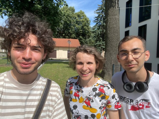 EMİRHAN ORHAN and FURKAN SOYLU have just completed their Erasmus+